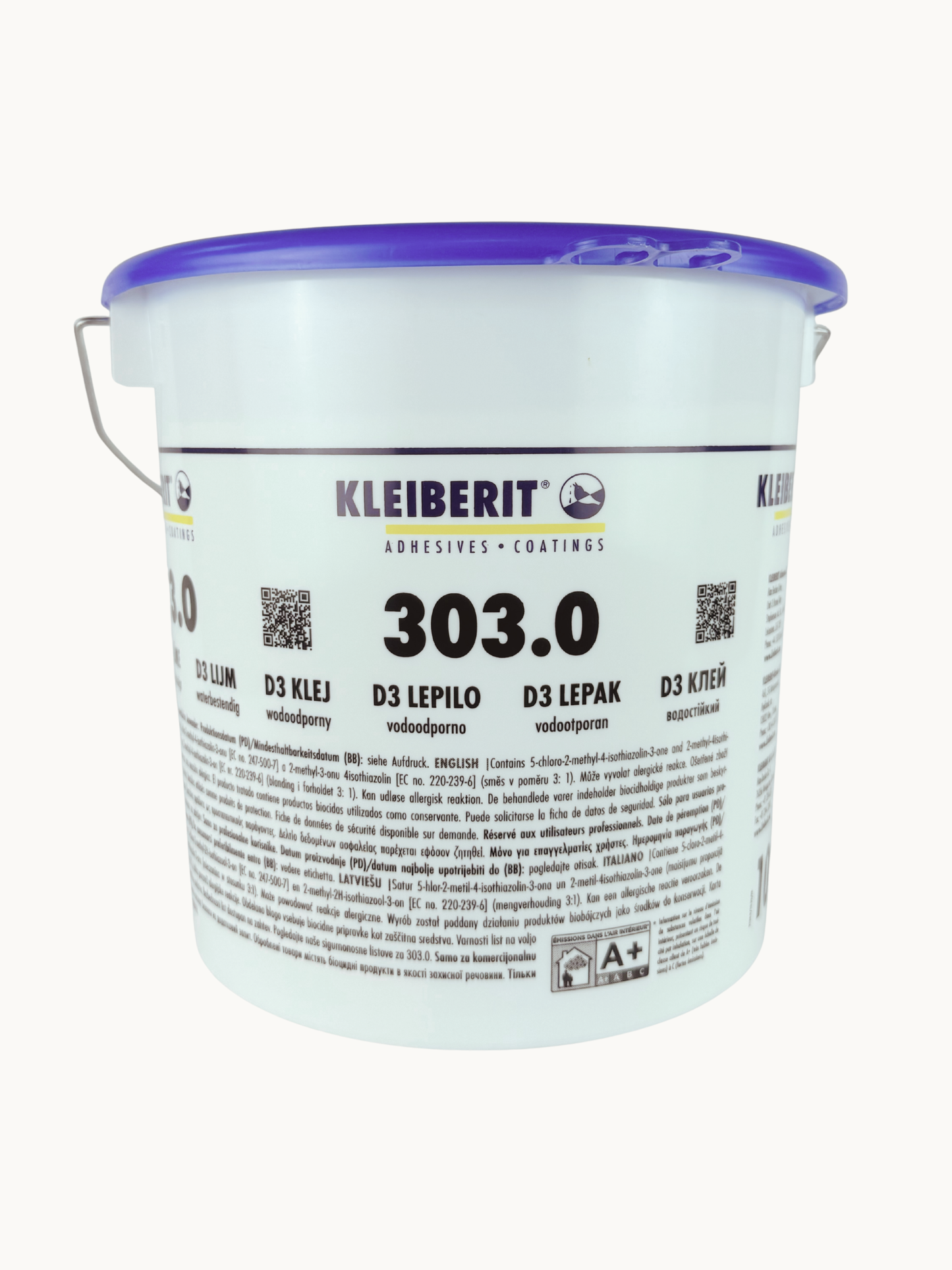 KLEIBERIT 303.0 - wodoodporny klej do drewna D3/D4 (PVAc)