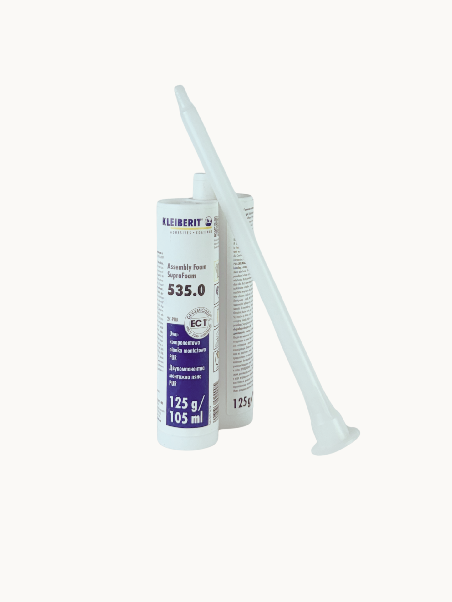 KLEIBERIT 535.0 SupraFoam – dwuskładnikowa piana montażowa 2C PUR